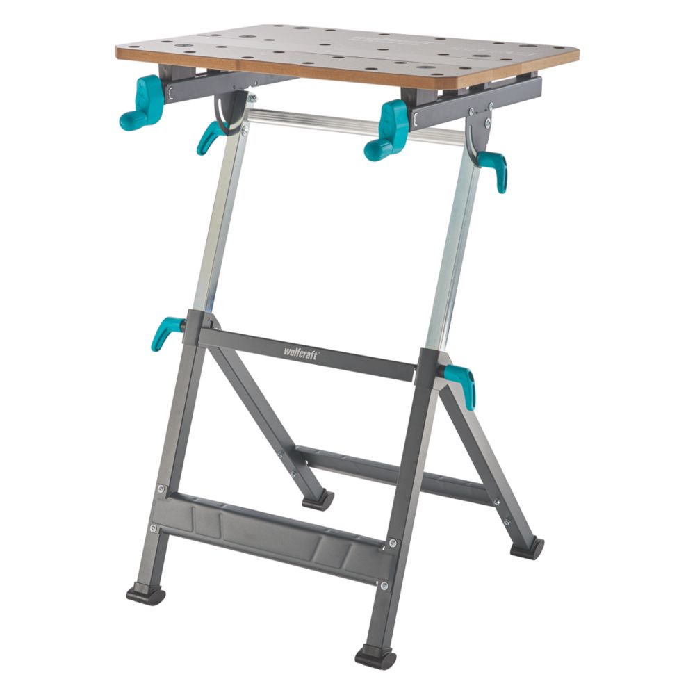 Établi de travail et de serrage Wolfcraft Master 650 Ergo 110mm