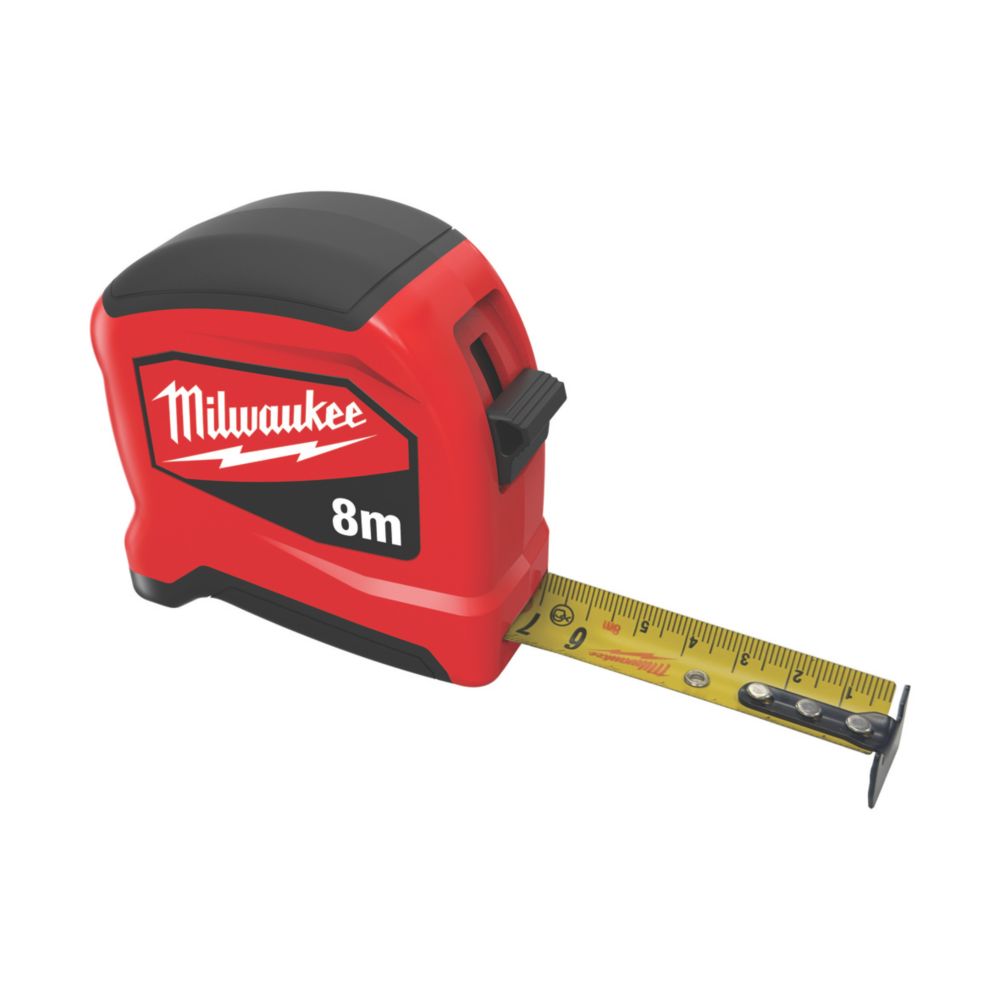 Mètre ruban Milwaukee Slim Gen 2 de 8m 