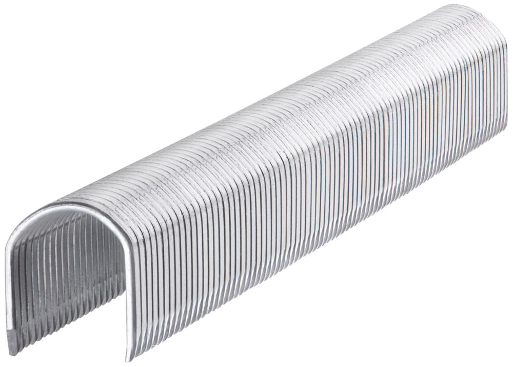 1 000 agrafes rondes brillantes Stanley 10 x 10mm