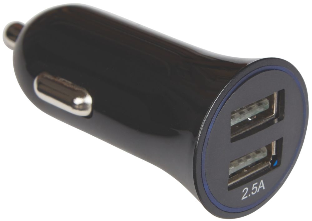 Avizar Chargeur Voiture Allume-cigare 2 port USB 2400mA avec LED  indicatrice de charge - Chargeur allume-cigare - LDLC