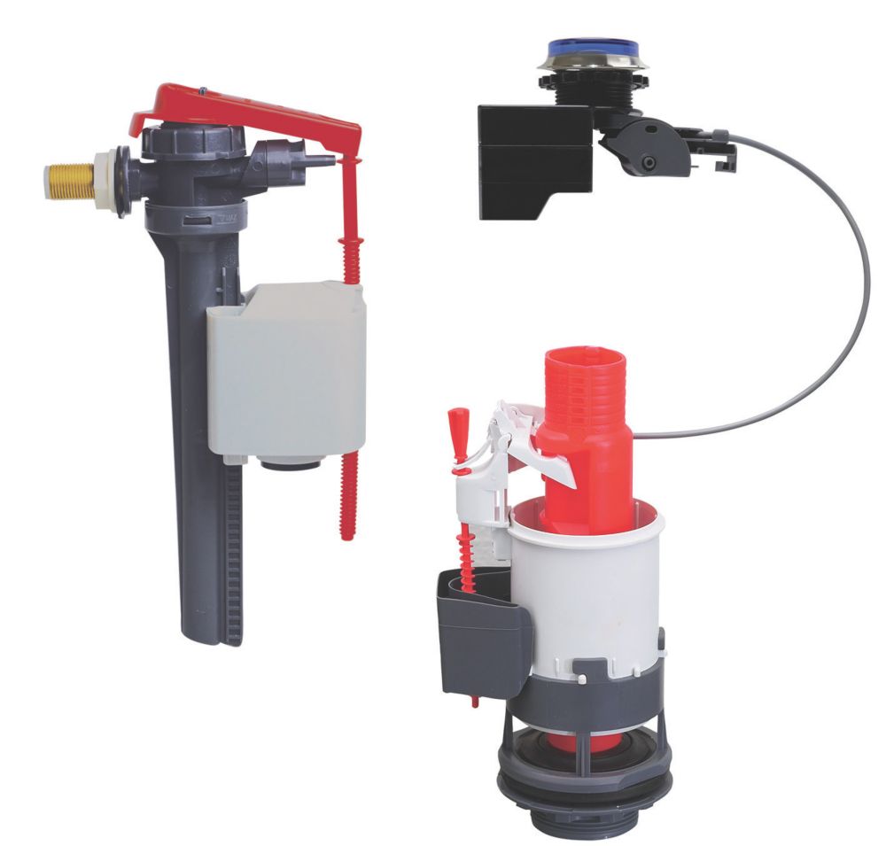 Wirquin WC Tronic 2 + robinet d'alimentation et d'activation infrarouge latéral Jollyfill