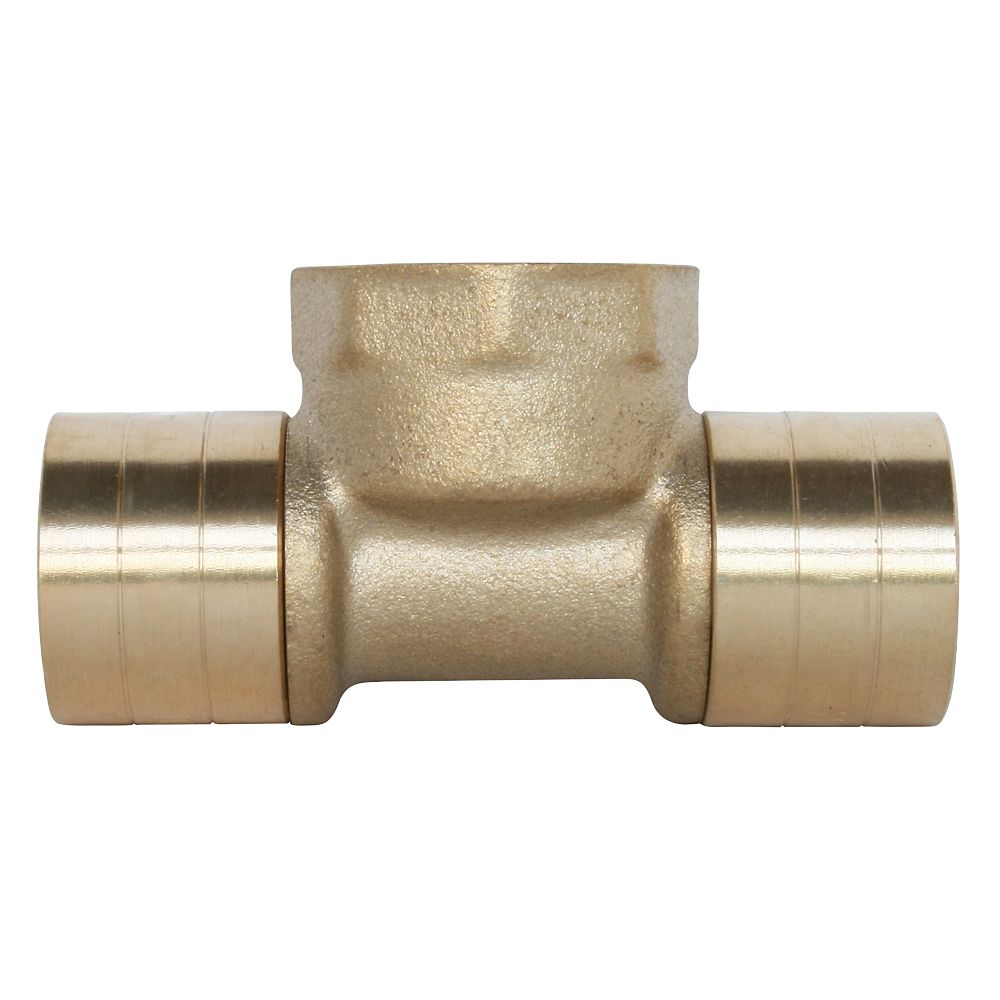 Raccord adaptateur en T à compression en laiton Fixoconnect 16mm