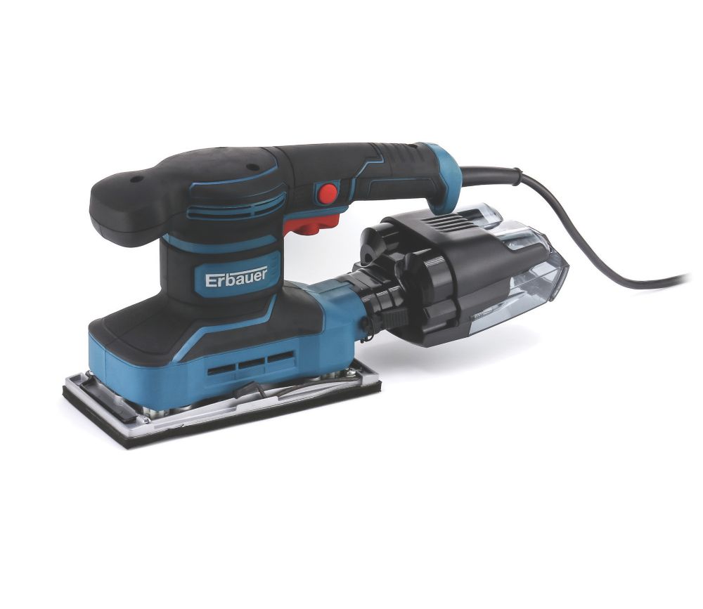 Ponceuse vibrante 1/3 de feuille filaire 220-240V Erbauer ETSS260 260W