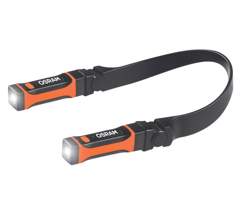Lampe tour de cou à LED rechargeable Osram LEDInspect noir/orange 265lm