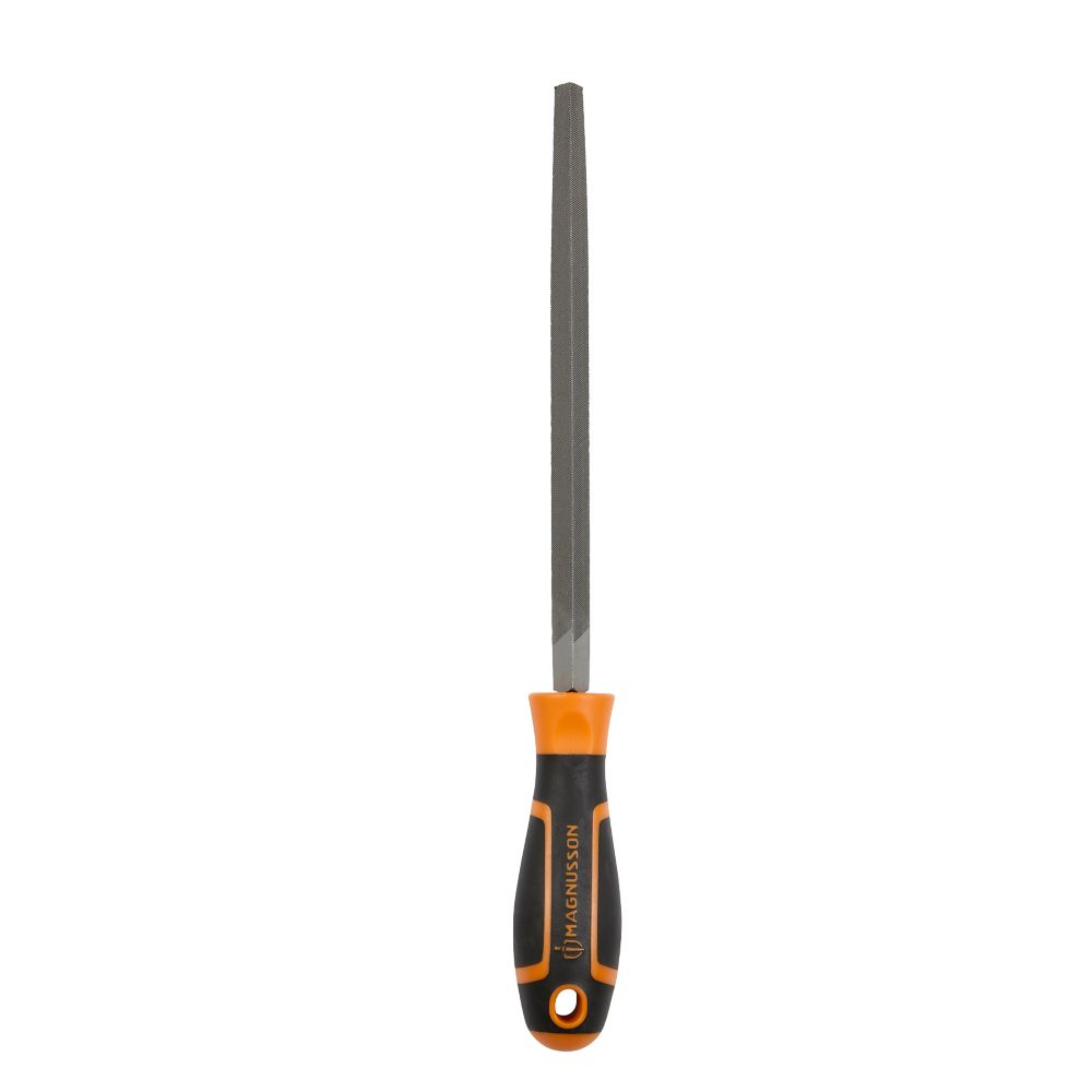 Lime triangulaire Magnusson 200 mm pour matéraux durs et acier