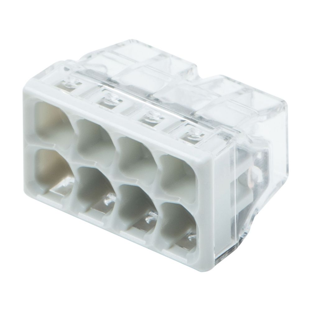 Connecteurs à emboîter 8 entrées Wago S2273-208 24A, 50 pièces