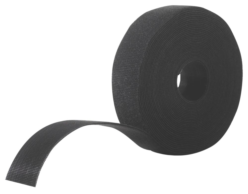 Attaches auto-agrippantes noires Velcro Brand 5m x 30mm