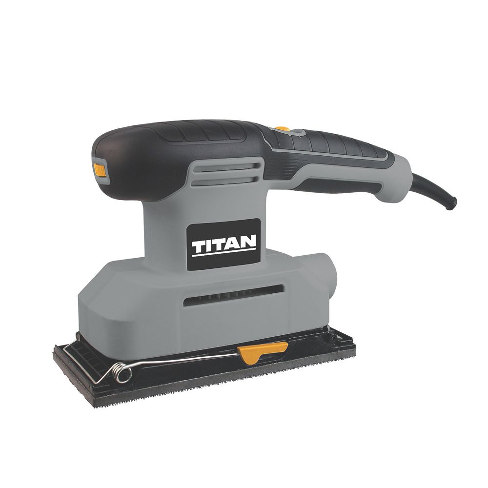 Ponceuse vibrante filaire 1/3 feuille Titan TTB889SDR 220-240V