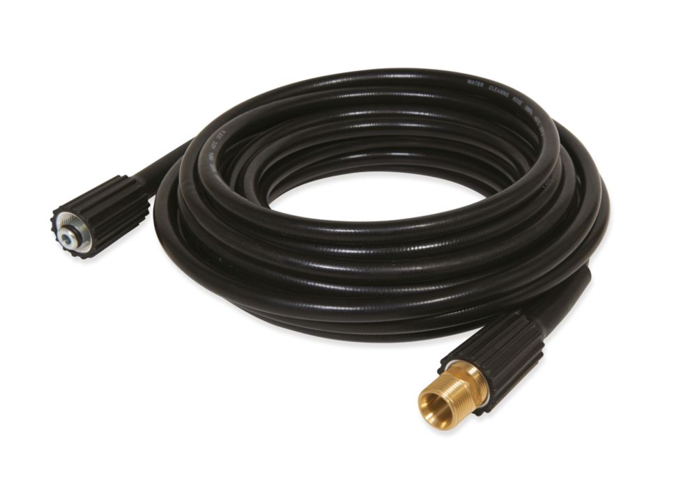 Rallonge de nettoyeur haute pression Mecafer 476013 noir 22mm x 8m