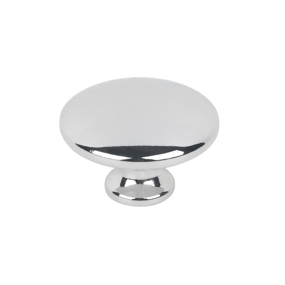 Poignée de meuble moderne Hafele en chrome poli 34mm 