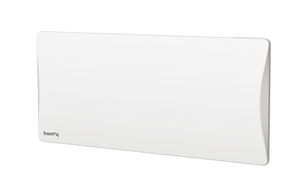 Radiateur électrique Hom'y Aloa Connect 2 000W 45cm x 100cm blanc 6824BTU