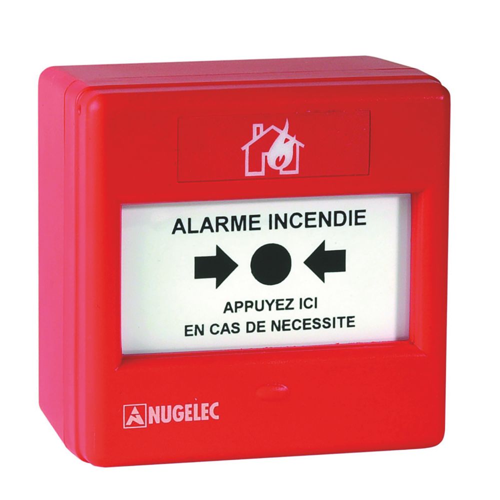 Alarme incendie radio point d'appel manuel Nugelec
