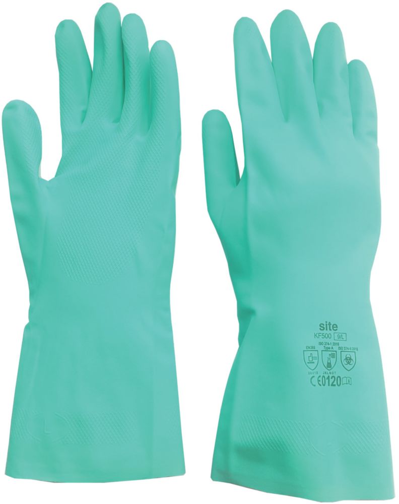 SNITRILE : Gant de protection contre les produits chimique et le traitement  des végétaux Gants pour Professionnels‎