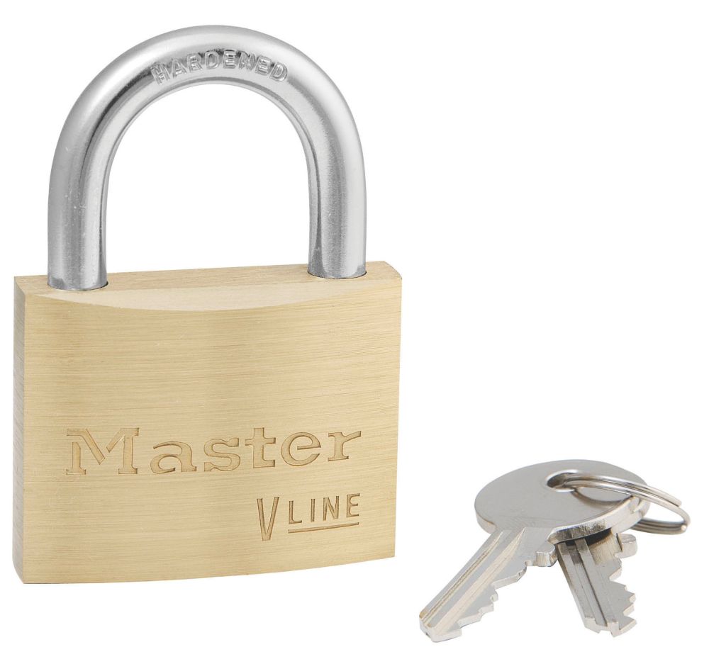 Cadenas en laiton Master Lock 4150 V Line 50mm 