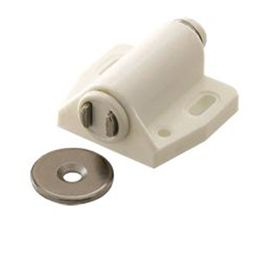 Loquet à enclenchement blanc Diall, lot de 1