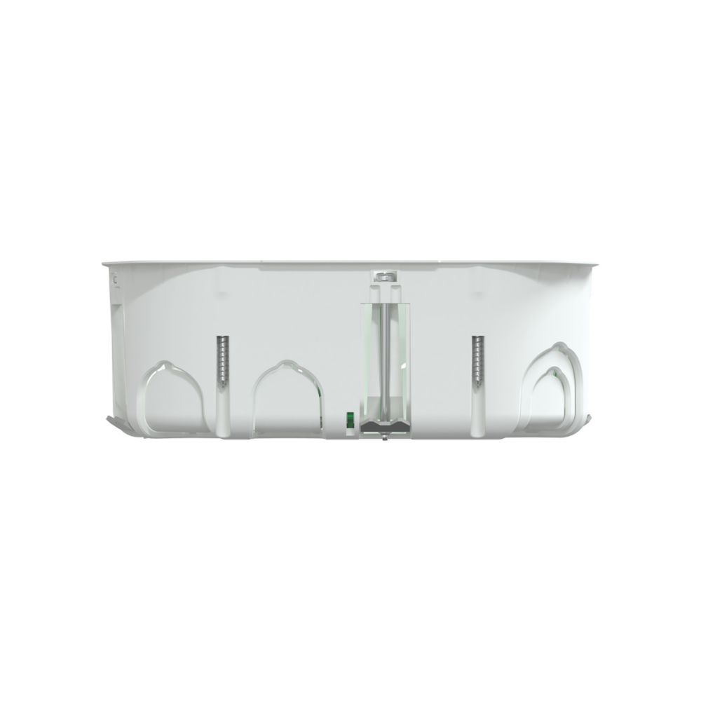 Schneider Electric Multifix - Boîte D'Encastrement 2 Postes Ø67mm Profondeur 50mm - IMT35925