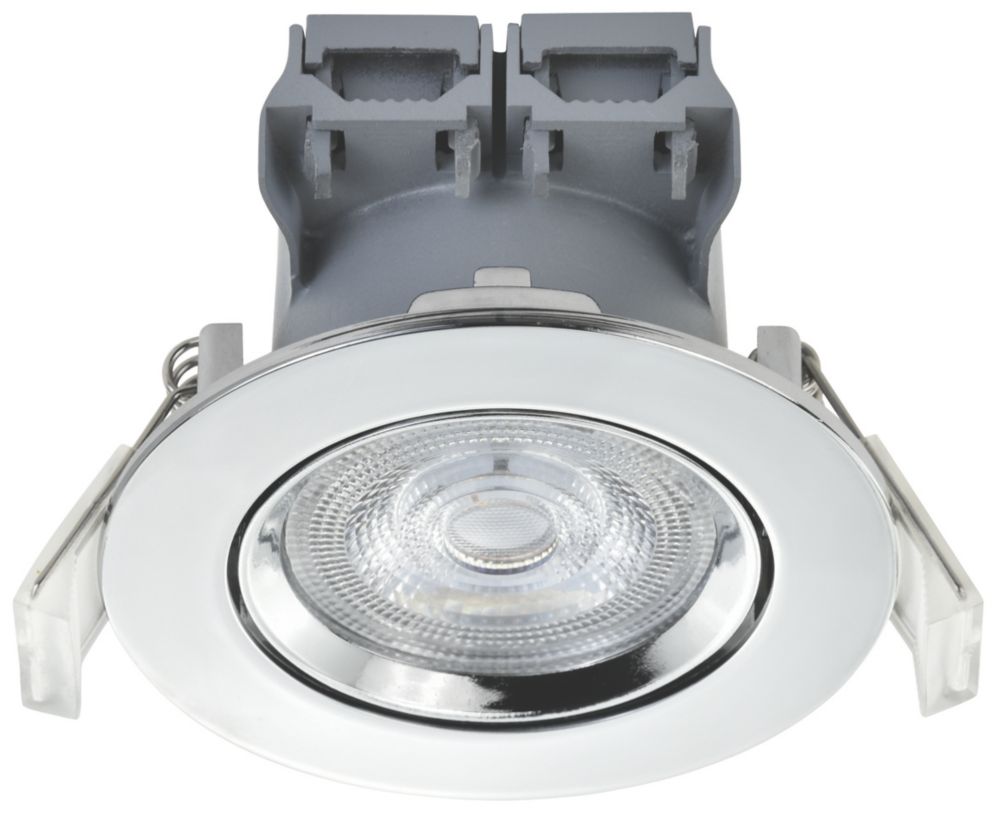 Spot à  encastrer inclinable chrome LED LAP 3000K 57W IP20 400lm