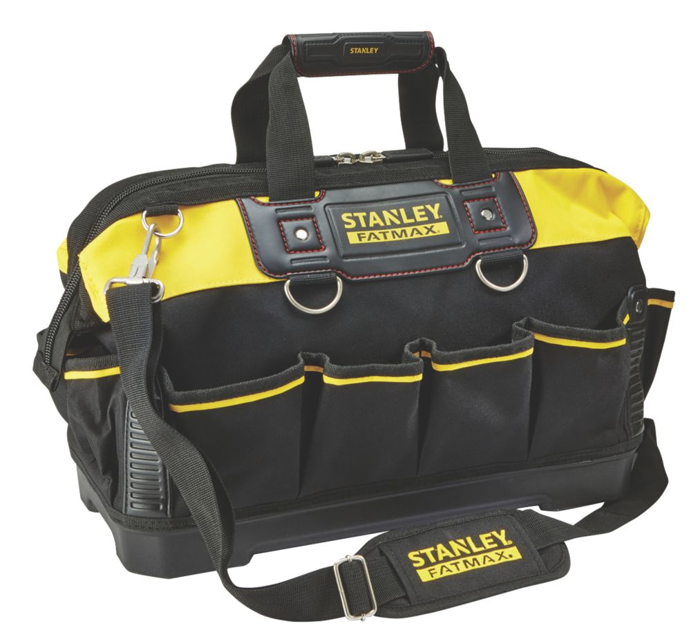 Sac à Outils Semi-Rigide - Ovale - 46 cm - Base Rigide - FATMAX - STANLEY,  FMST1-70749