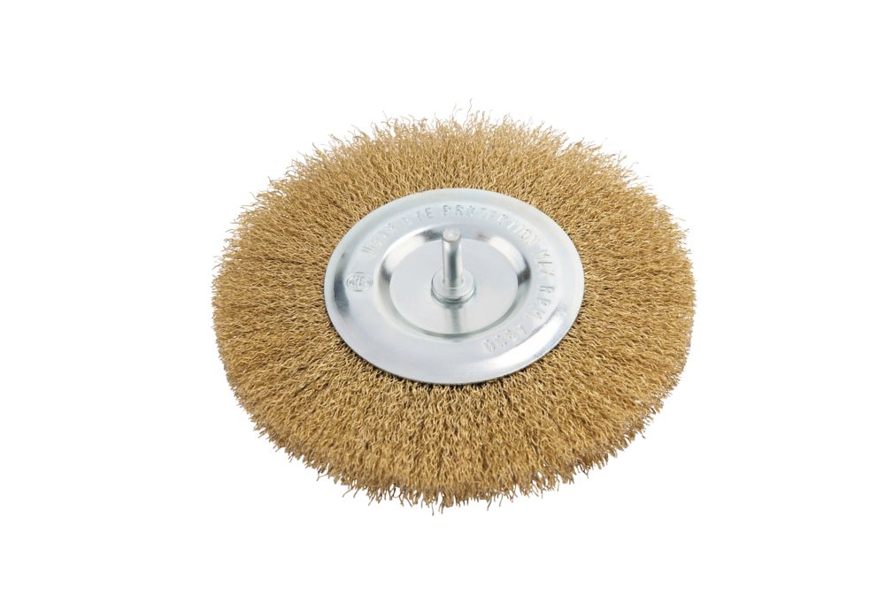 Brosse boisseau pour perceuse à fils 150mm