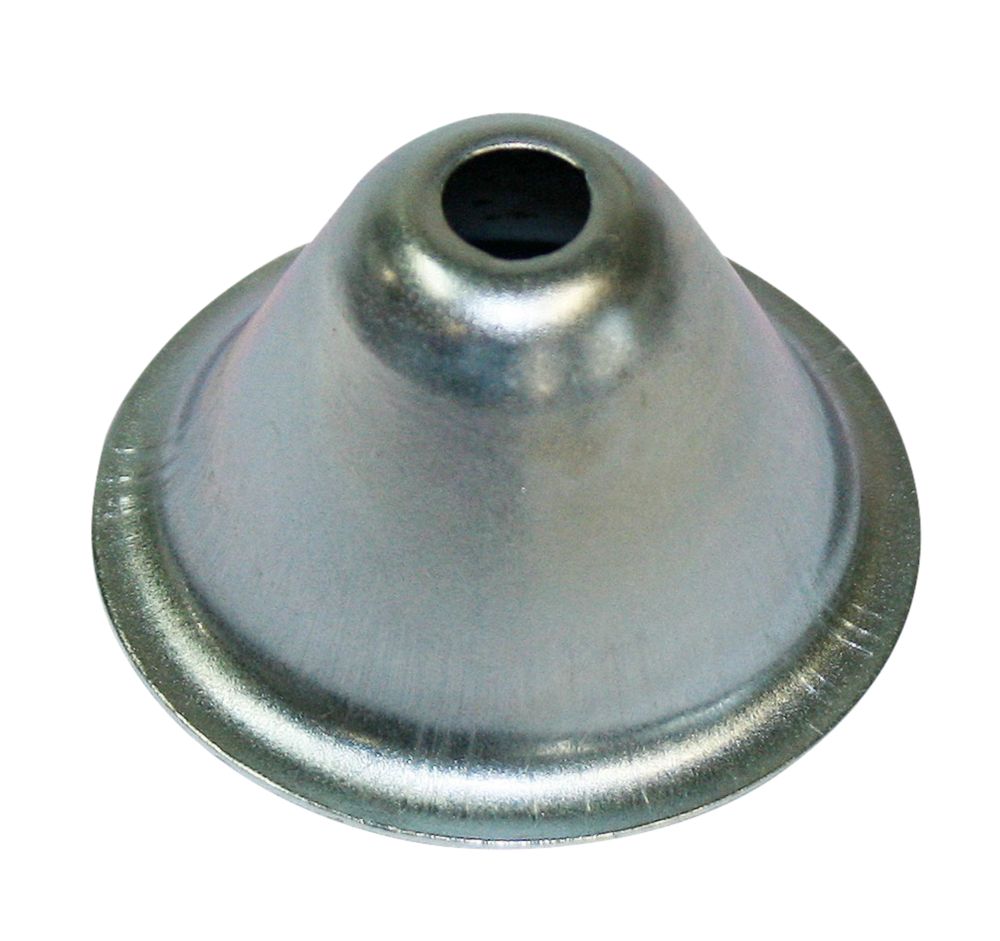 Rosace Pronorm 38mm nickelée, lot de 100