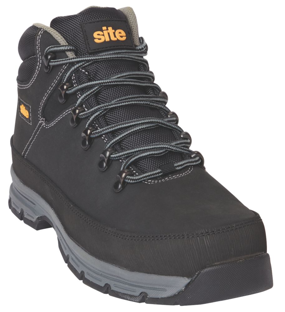 Chaussures de securite site SF458 Bronzite noires pointure 44 Chaussure de securite montante Screwfix FR