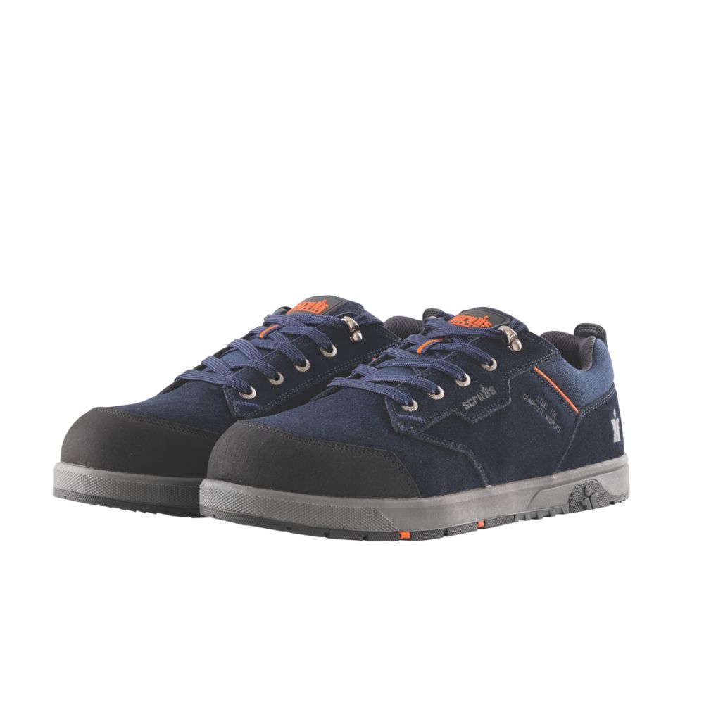 Baskets de sécurité SB P Scruffs Halo 3 bleu marine pointure 43