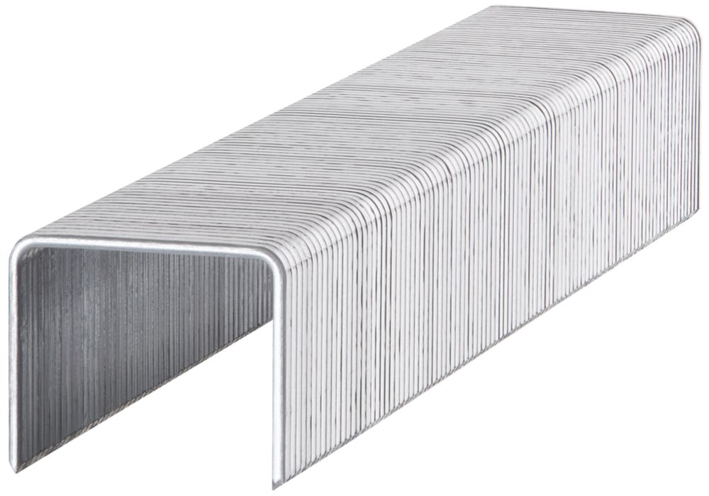 1 000 agrafes à usage peu intensif brillantes Stanley 10 x 10mm