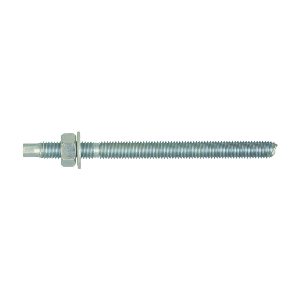 Lot de 10 tiges filetées en acier Rawlplug M12 x 160mm
