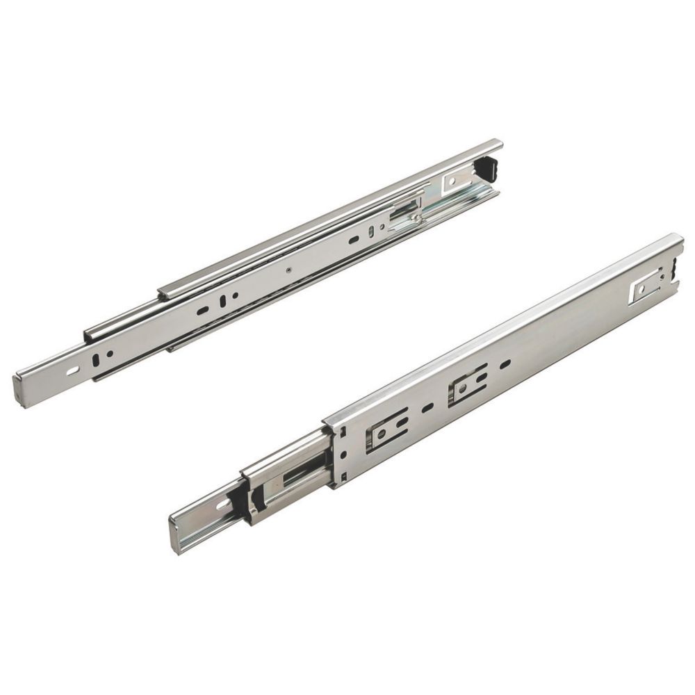 Lot de 4 loqueteaux magnétique acier HETTICH, L.35 x l.15 mm