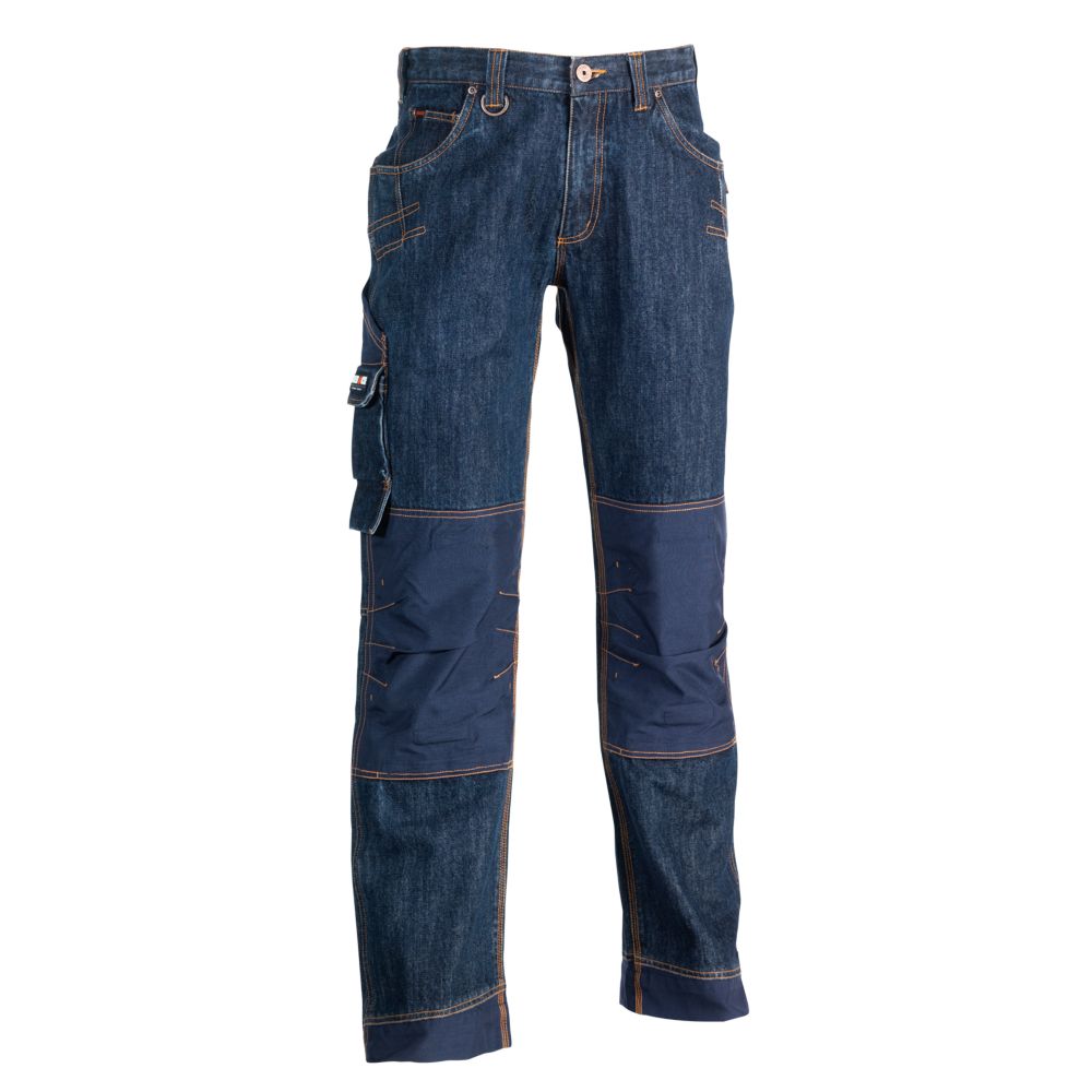 Jean de travail Kronos Herock, bleu,taille 40, longueur 81 cm