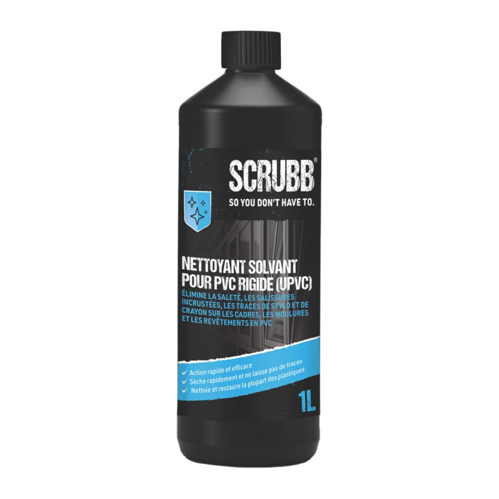 Nettoyant au solvant pour uPVC Scrubb 1L 