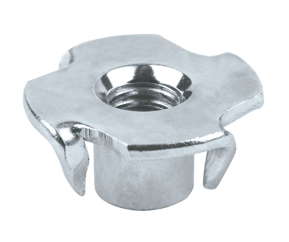 10 écrous à frapper à 4 griffes Easyfix M6 x 9mm