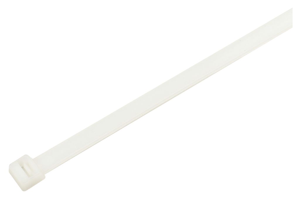 100 colliers de serrage naturels 550 x 9mm