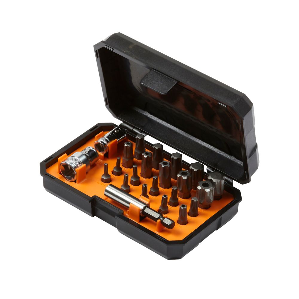 Coffret 23 embouts TORX et TORX PLUS avec adaptateurs EMB23CXZ