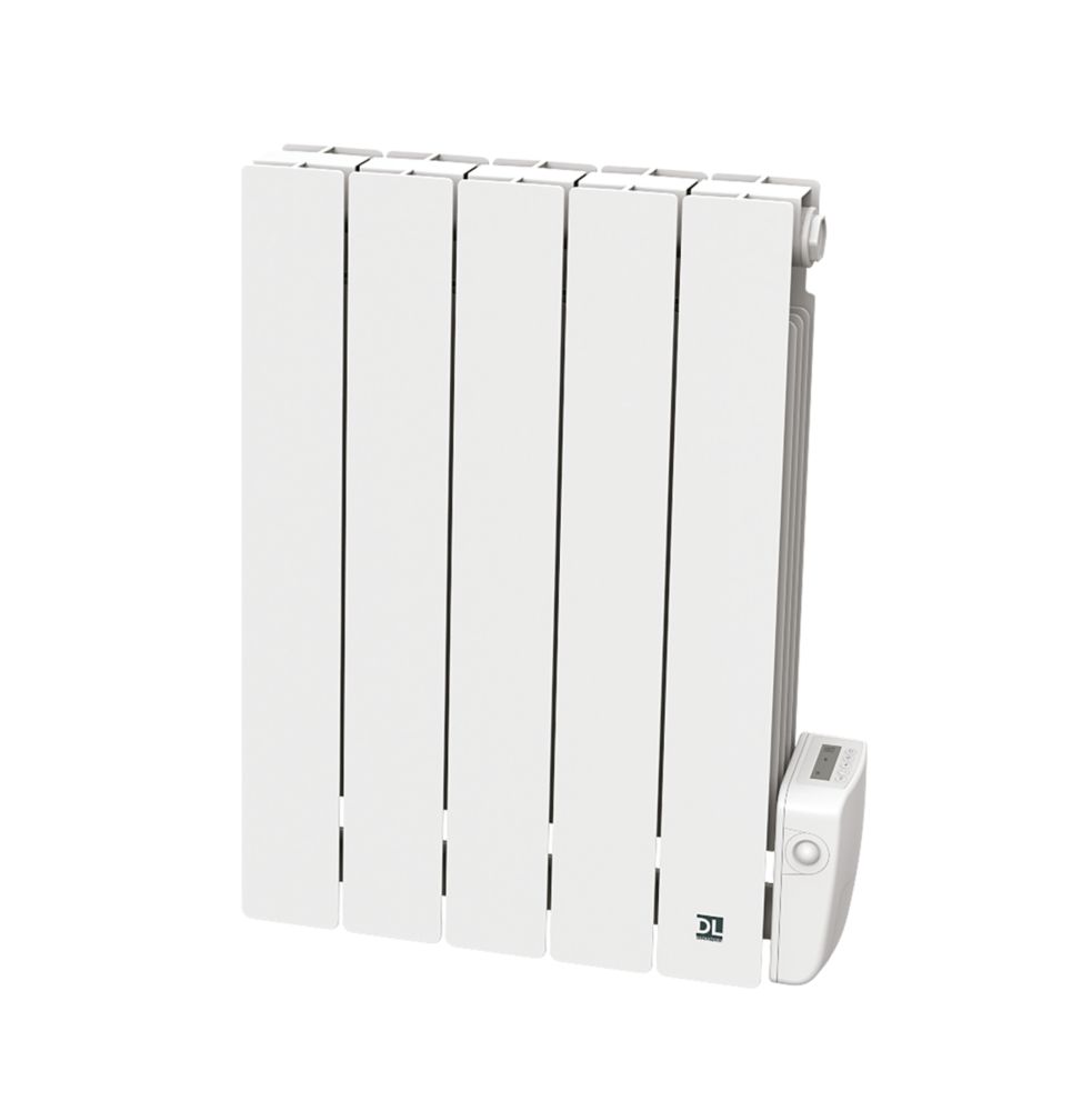 Radiateur à inertie fluide DL Radiators blanc 700W | Chauffage ...
