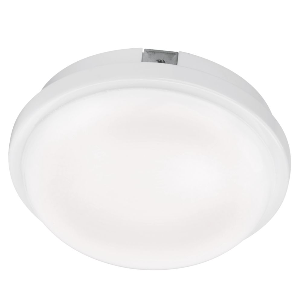 Hublot intérieur et extérieur rond blanc LED Aurora Utilite 4000K 28W IP65 1550lm