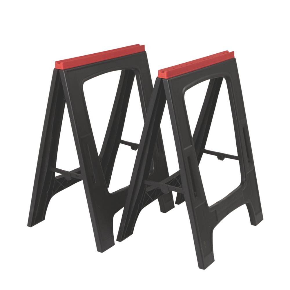   2 chevalets de sciage 10,2cm