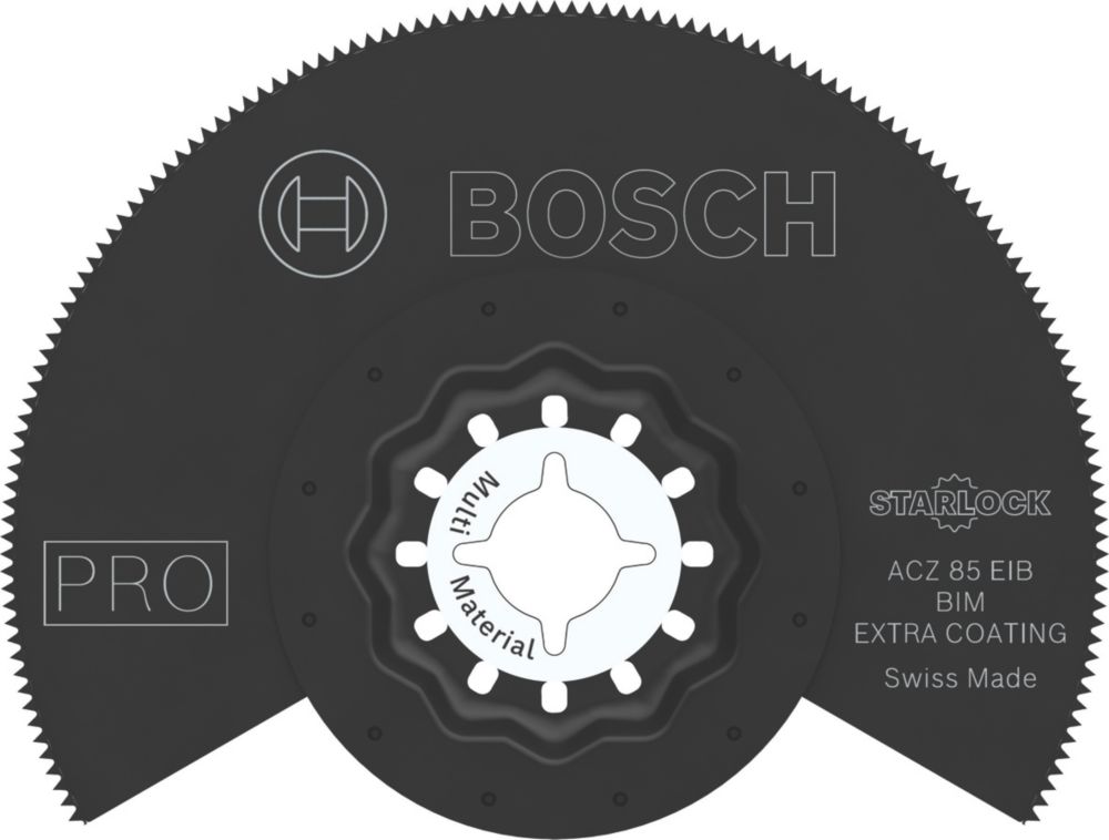 Lame de coupe segmentée multimatériaux Bosch Starlock PRO ACZ 85 EIB 85mm
