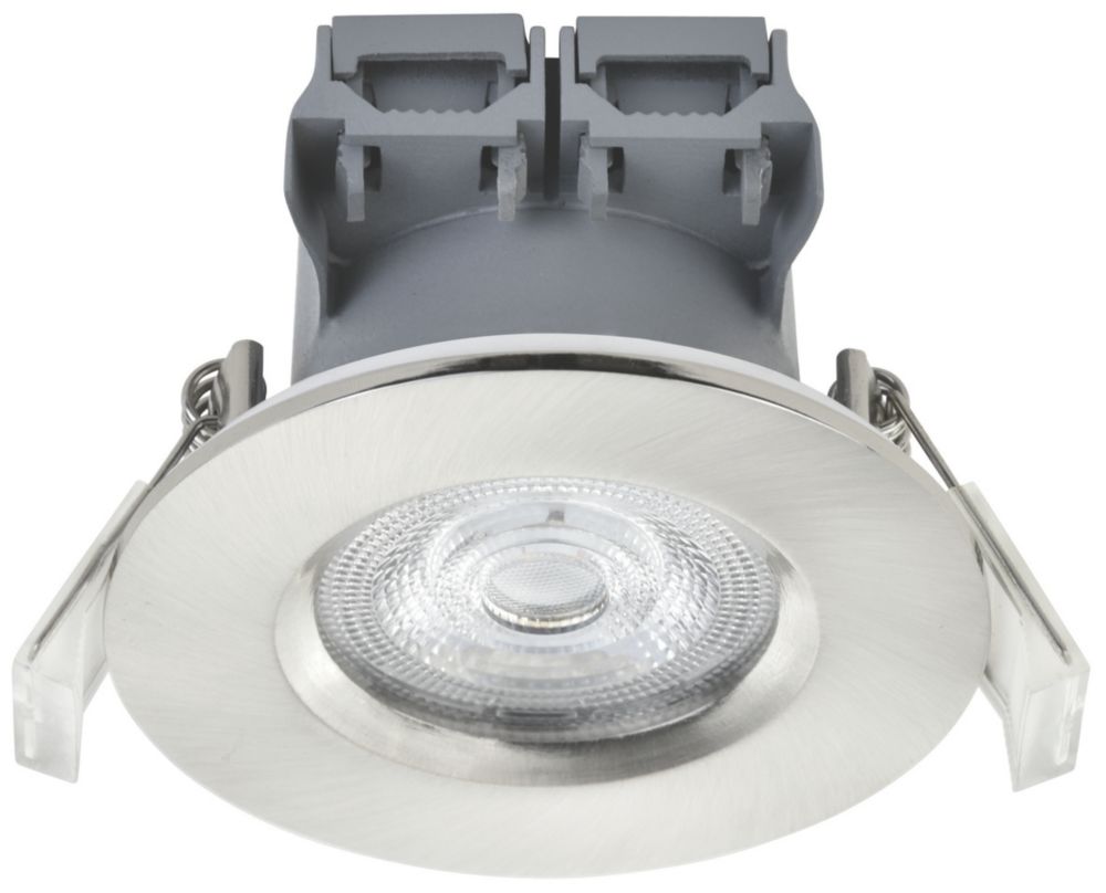 Spot à  encastrer fixe nickel brossé LED LAP 3000K 57W IP65 400lm