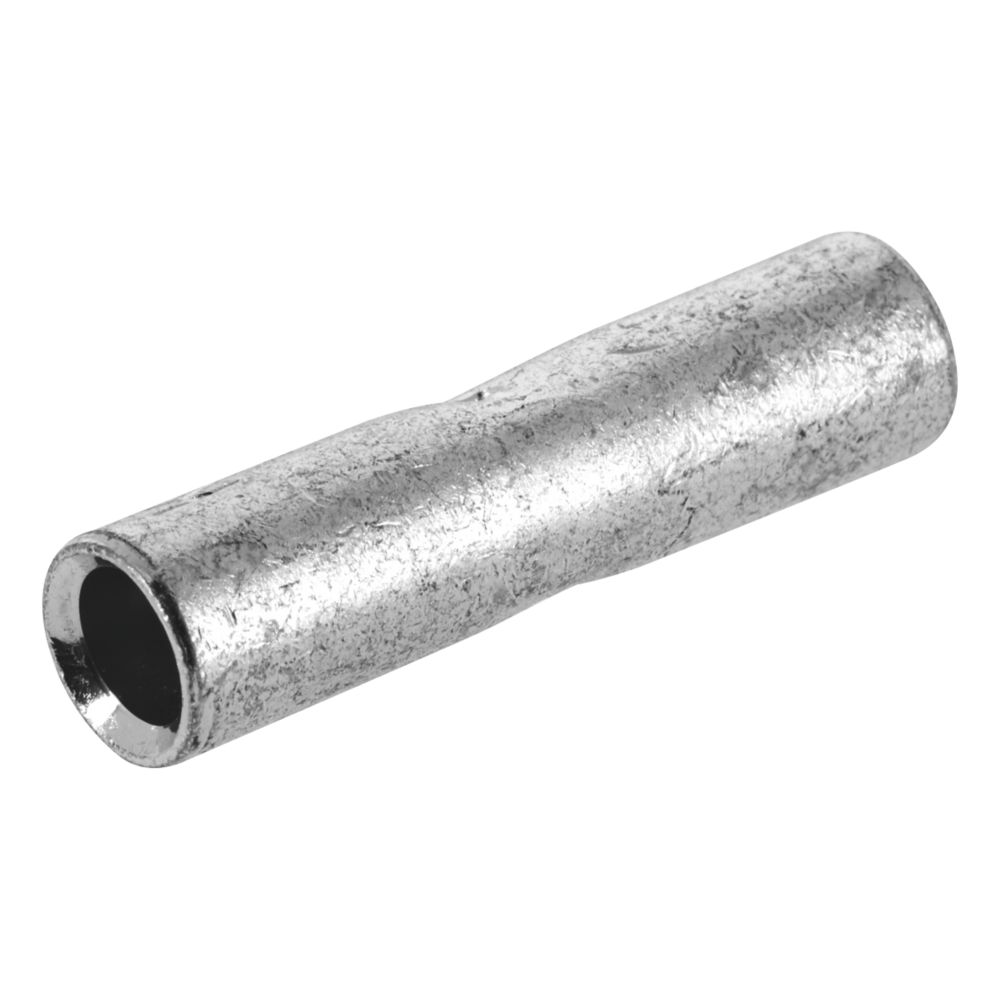 Manchons d'arrêt enfichables (F) métalliques non isolés 6,6mm Klauke, lot de 10