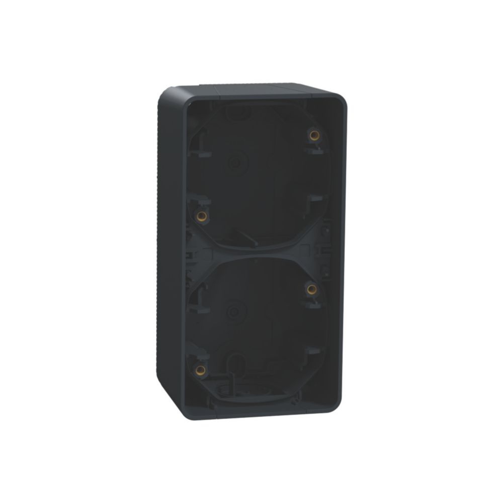 Boite en saillie verticale étanche Mureva 2 postes gris Schneider