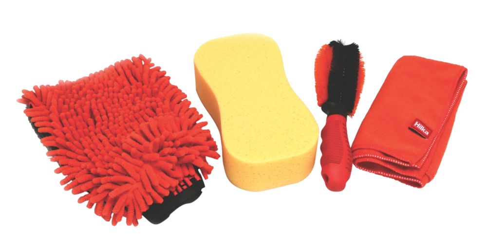 Kit de nettoyage de voiture Hilka Pro-Craft 4 pièces