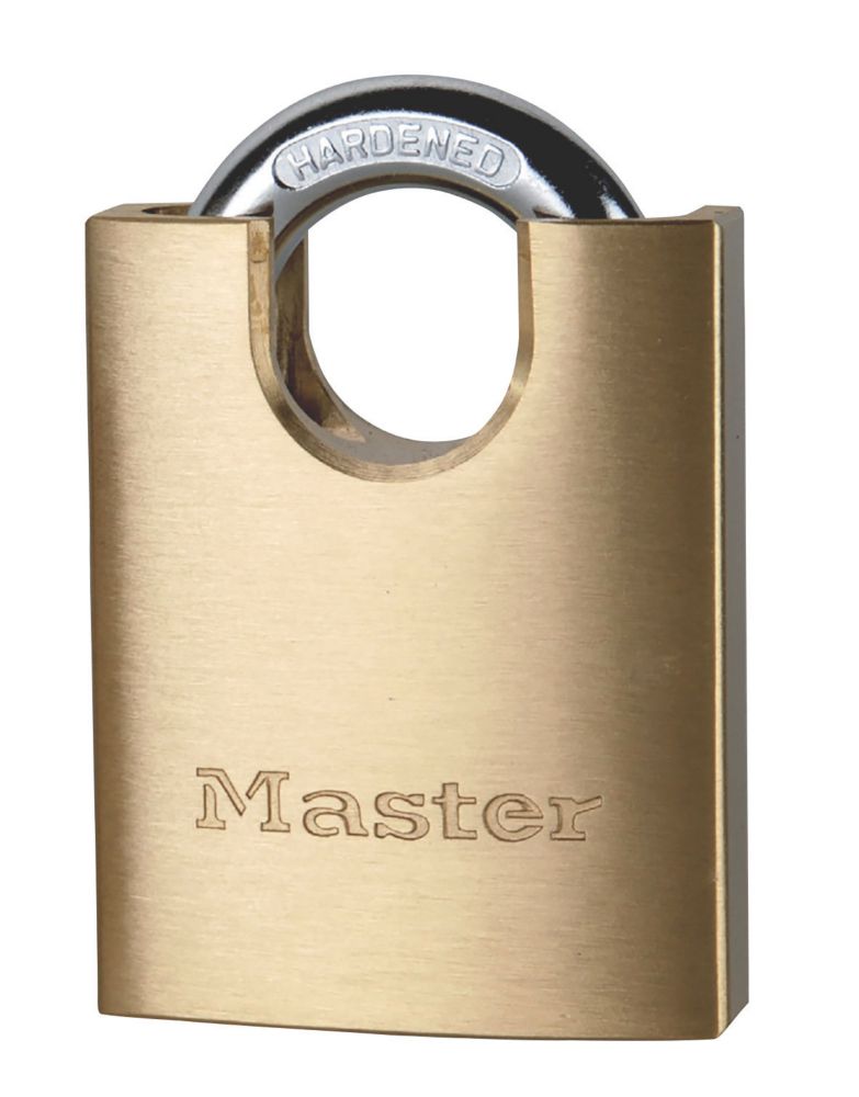Cadenas à anse fermée étanche en laiton Master Lock 2250EURD 50mm 