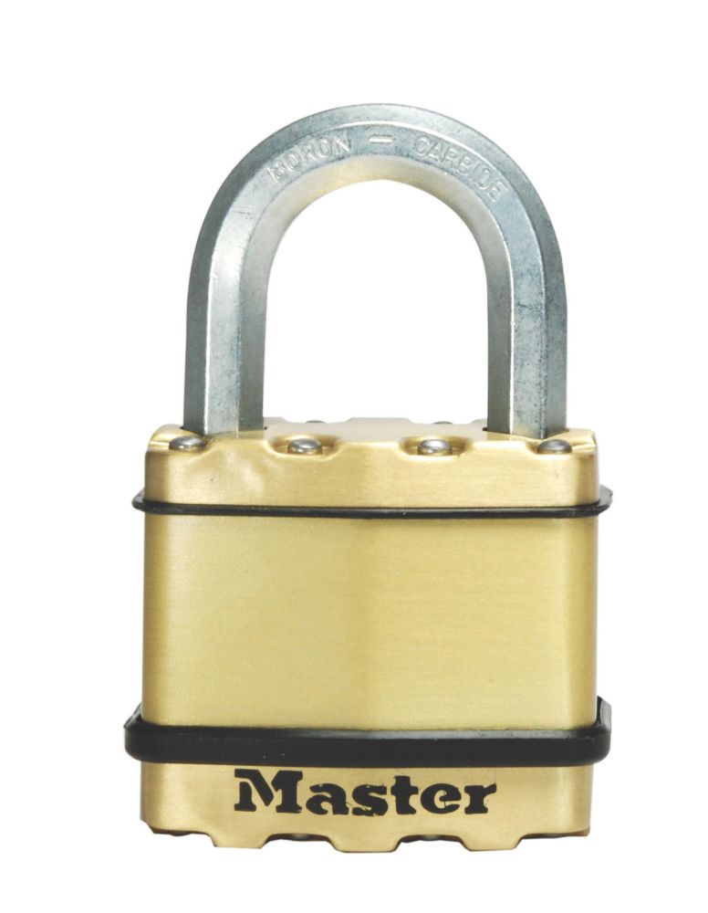 Cadenas résistant aux intempéries en acier laminé Master Lock Excell 52mm 