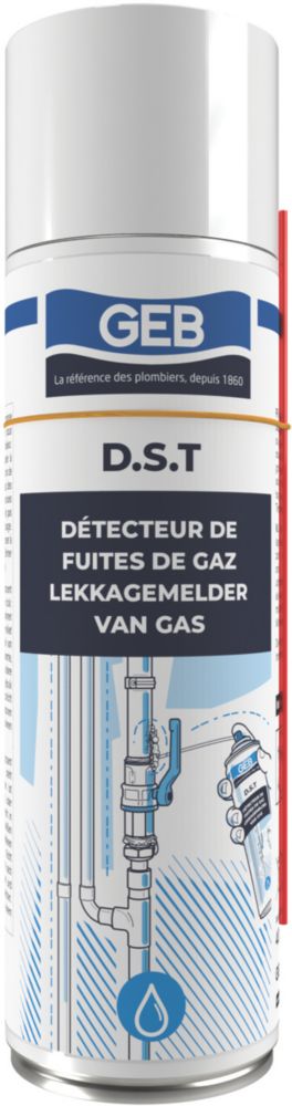 Détecteur de fuite de gaz 400ml GEB 1 pièce