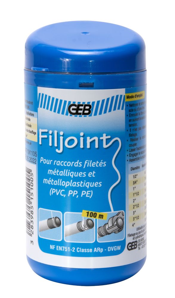 Fil d'étanchéité en nylon GEB Filjoint 100m