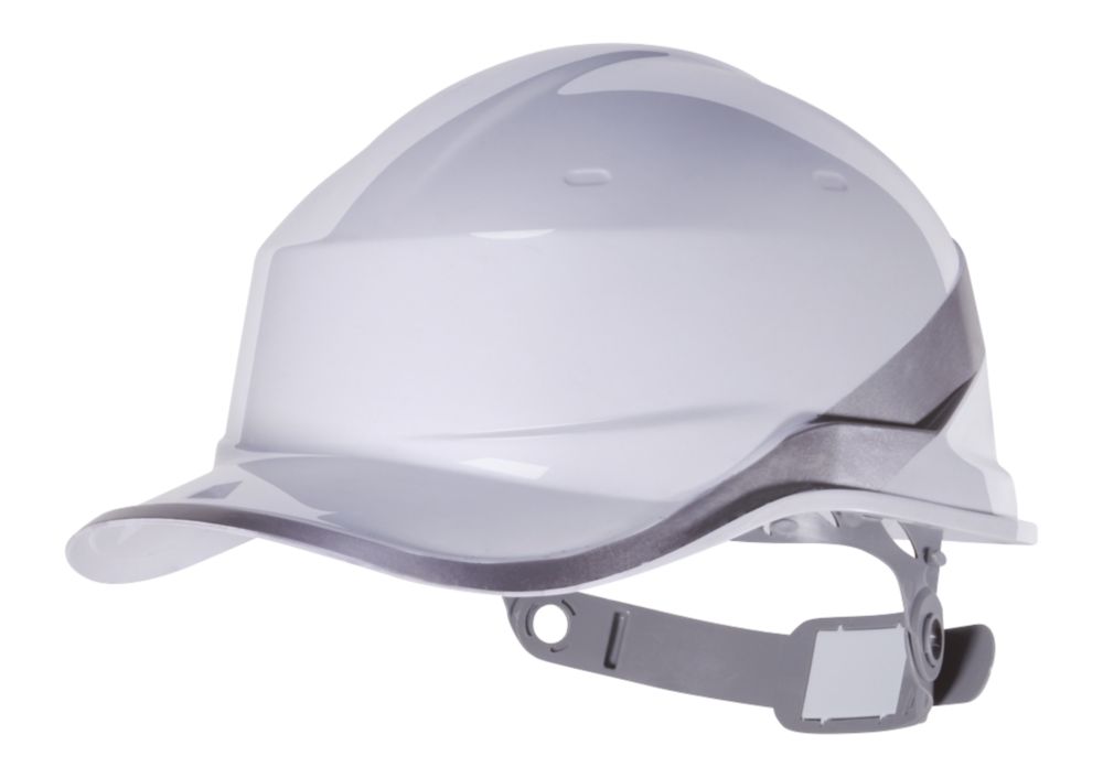 Casque de sécurité réversible Delta Plus Diamond V blanc 
