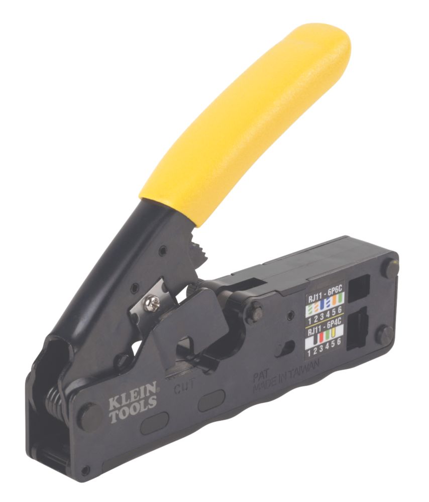 Pince à sertir modulable à cliquet Klein Tools 240 mm