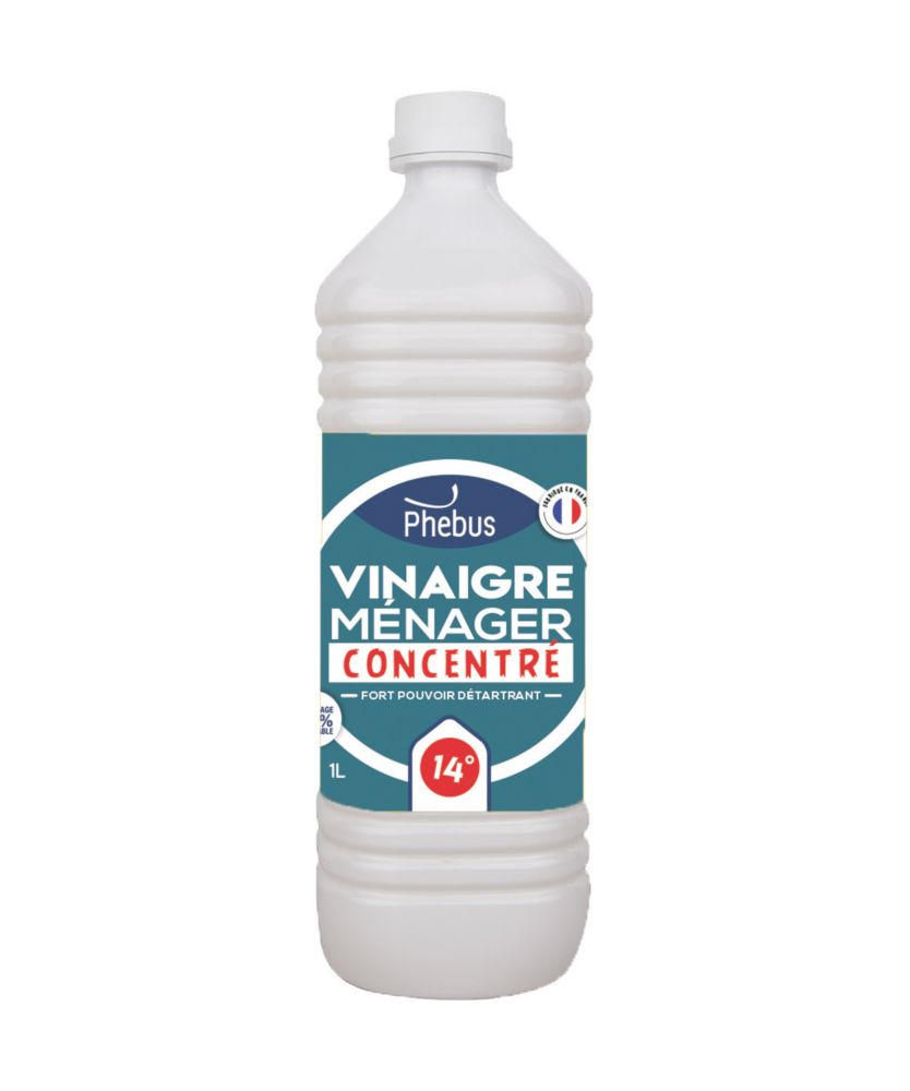 VINAIGRE MÉNAGER 20° À DILUER 5L - PHEBUS