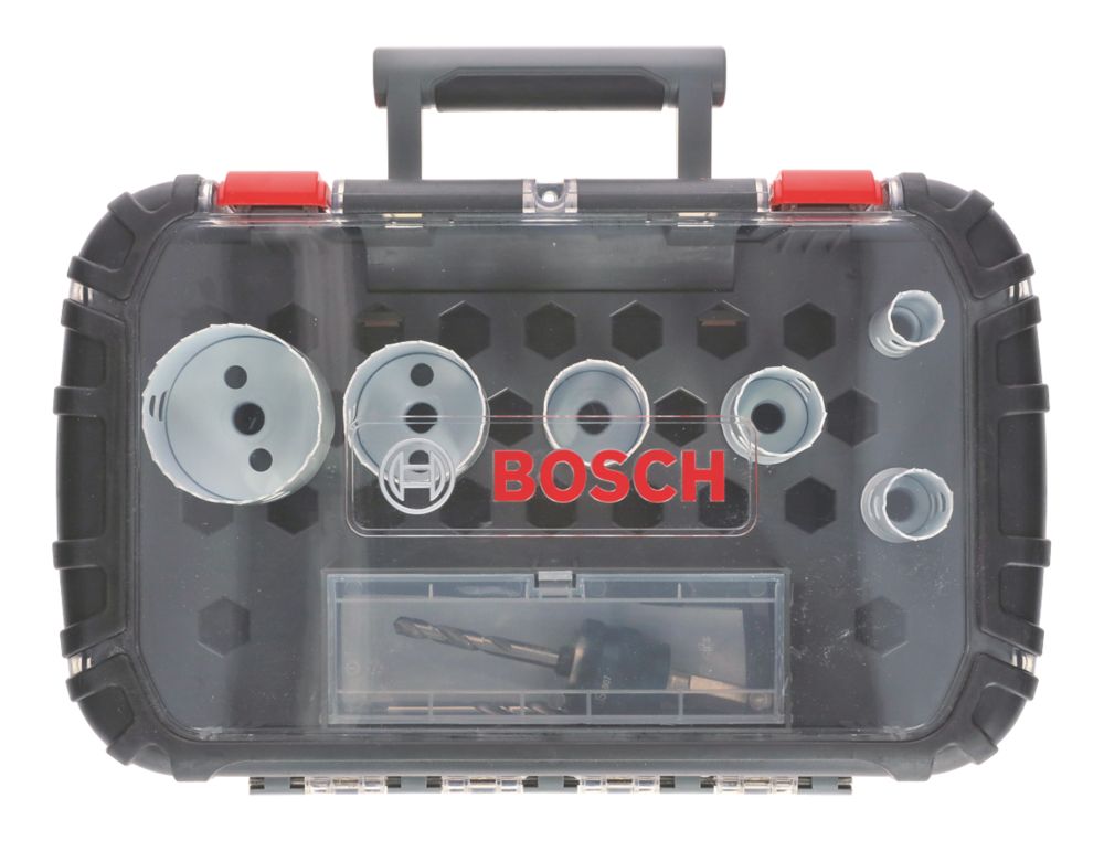 Coffret de 9 scies trépans Progressor multi-matériaux 20-64 mm Bosch